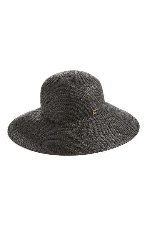 Hampton Squishee Sun Hat in Black