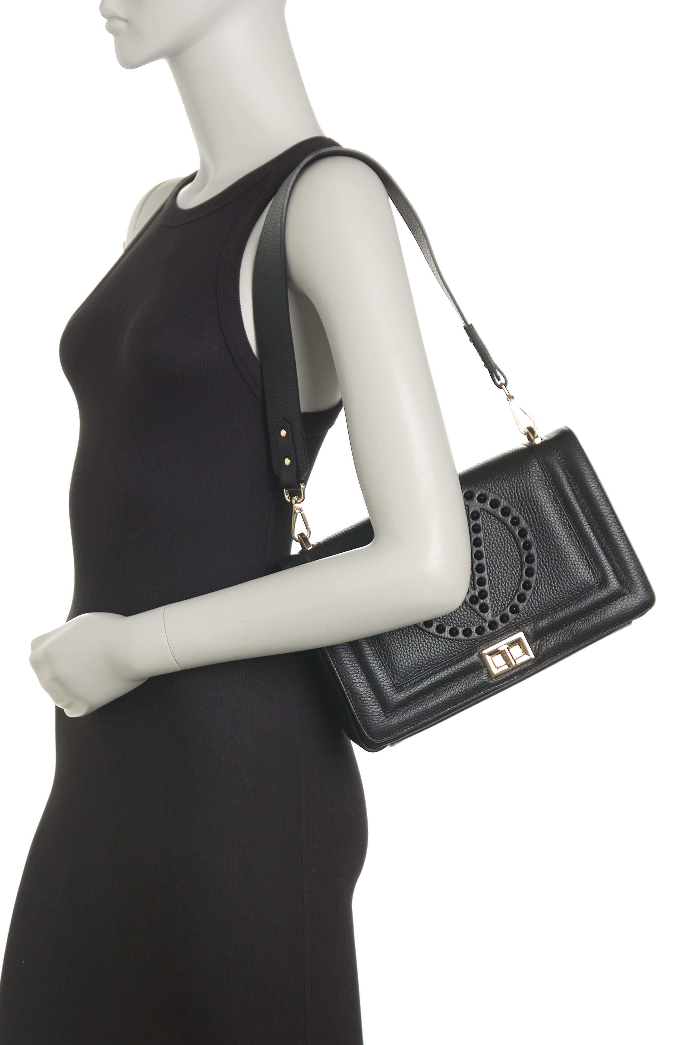 leather shoulder purse