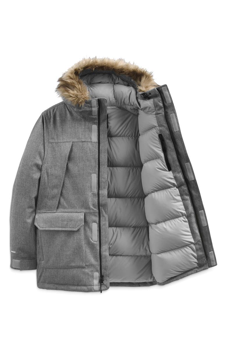 The North Face McMurdo Water Repellent 600 Fill Power Down Parka with ...
