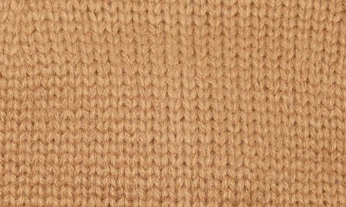 Kate Spade New York Flocked Spade Beanie In 200 Light Tobacco