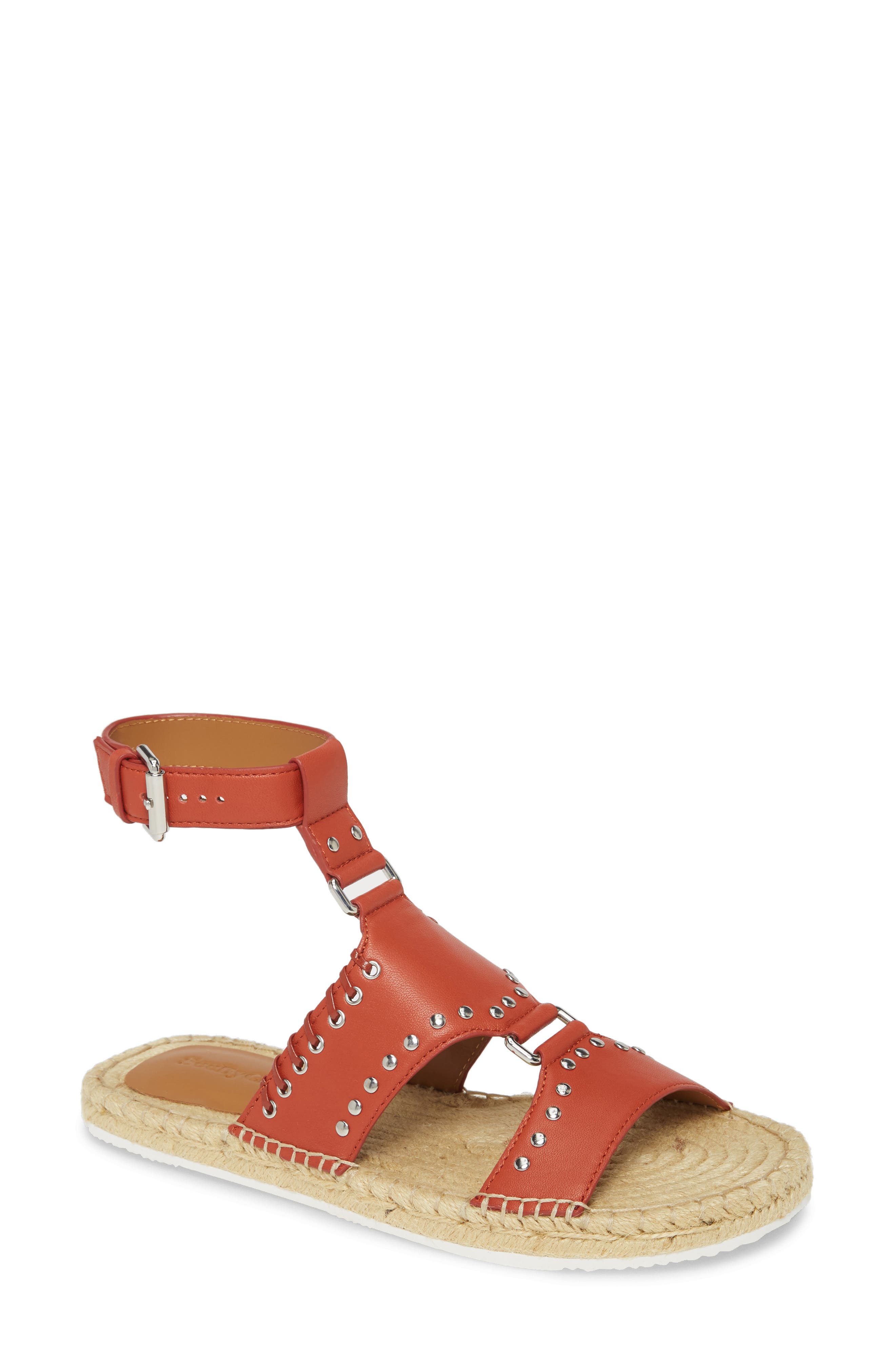 chloe studded sandals