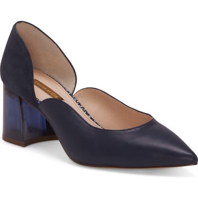 Louise Et Cie Johana Pointy Toe Pump- Blue