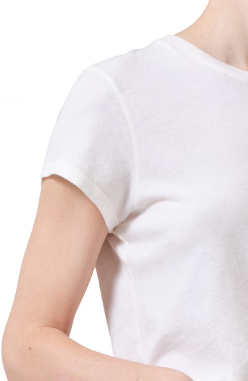 Shop Citizens Of Humanity Kyle Cotton Baby Tee In Pashmina