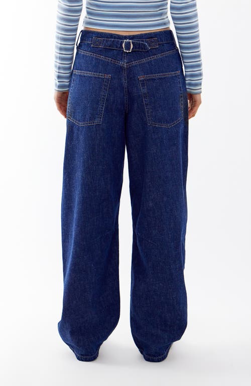 Shop Bdg Urban Outfitters Logan Wide Leg Jeans In Rinse Denim