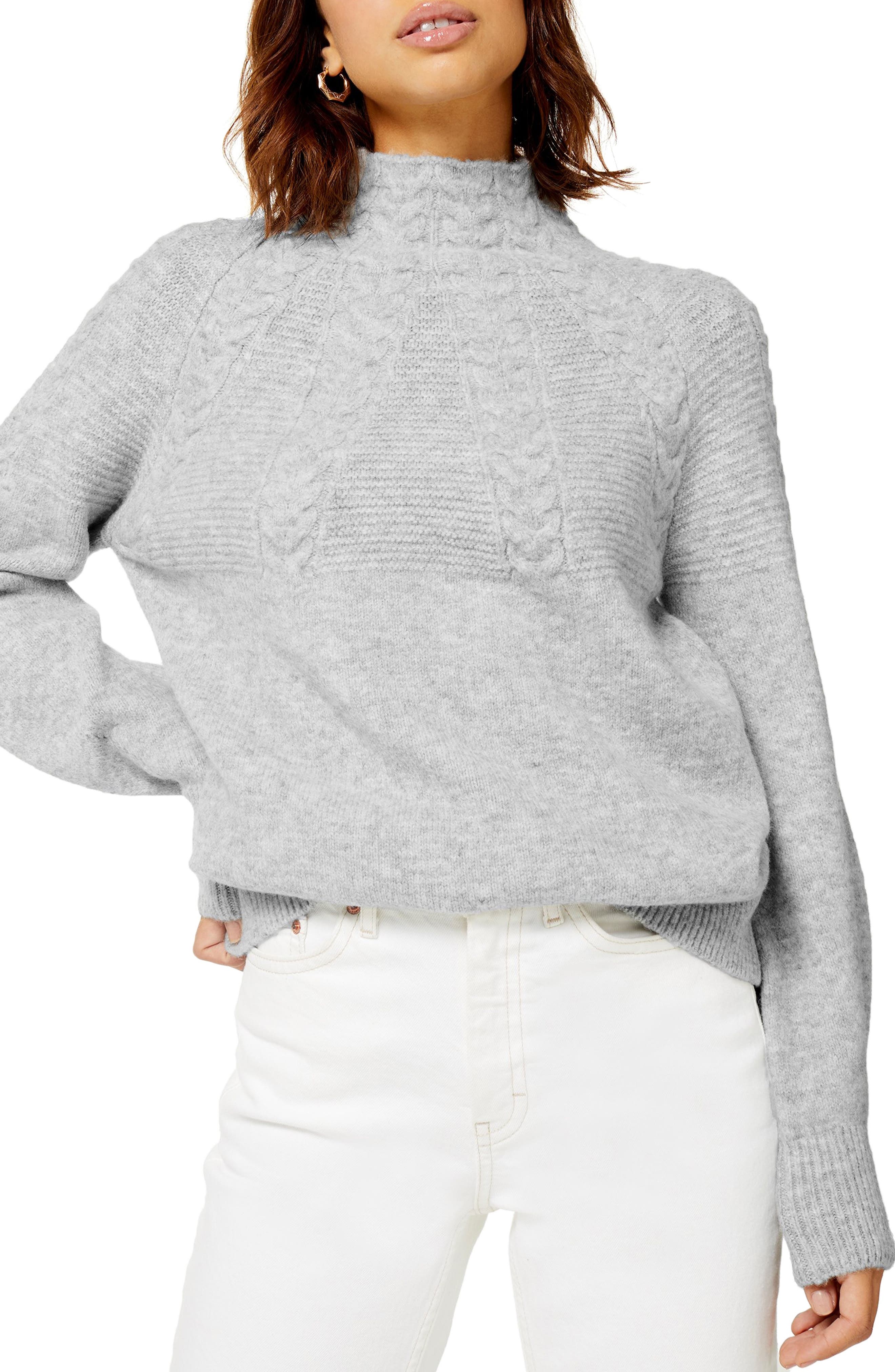 topshop cable knit jumper