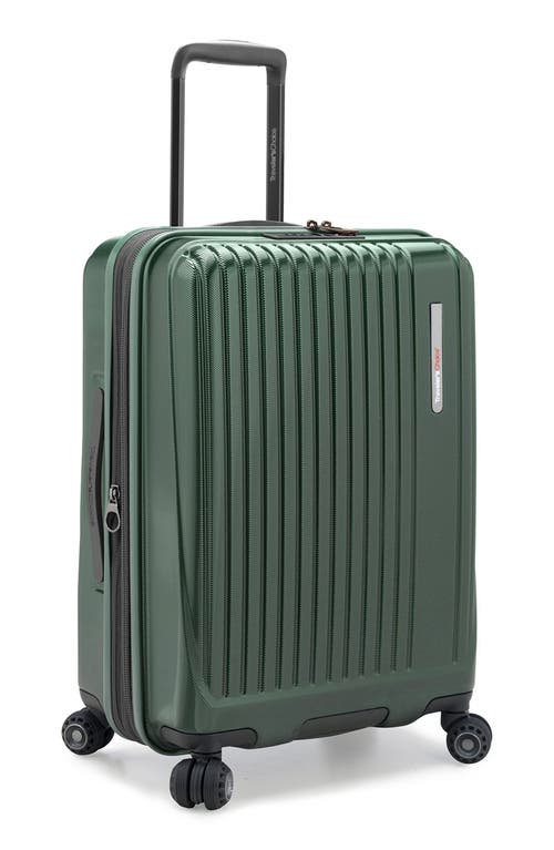 Traveler's Choice Travelers Choice Delmont 26-inch Hardcase Spinner Luggage In Green