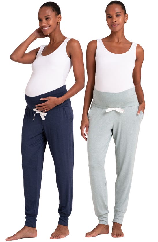 SERAPHINE SERAPHINE ASSORTED 2-PACK MATERNITY JOGGERS