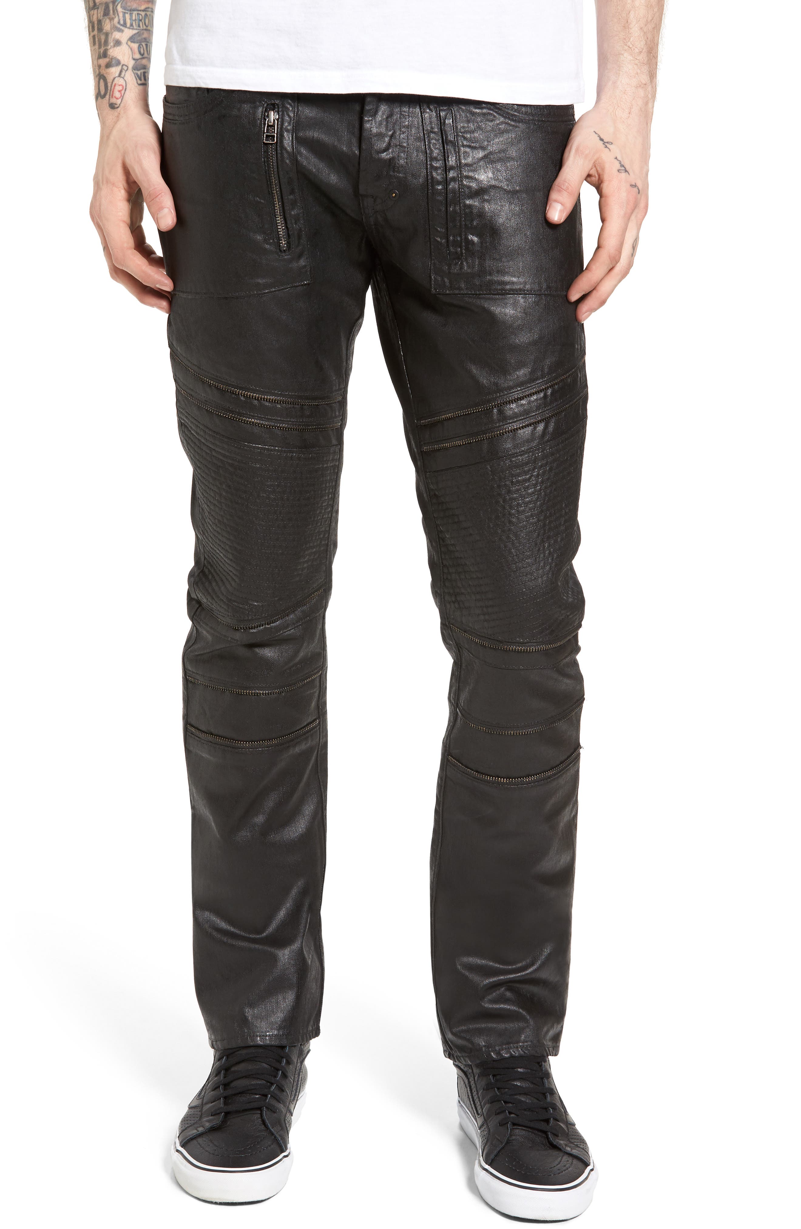 PRPS Demon Slim Straight Coated Jeans Nordstrom