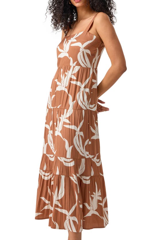 Shop Sanctuary Watching Sunset Floral Tiered Maxi Dress In First Bloom