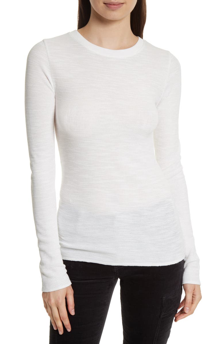 Vince Long Sleeve Thermal Sweater | Nordstrom