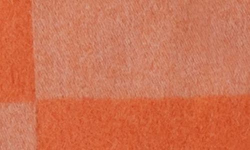 Shop Tbco Merino Wool & Cashmere Blanket In Apricot