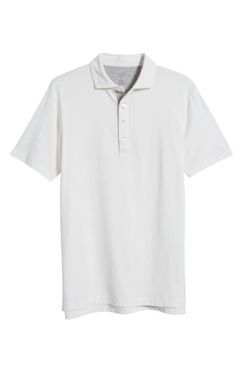 Shop Johnnie-o Linxter Cotton & Lyocell Blend Golf Polo In White