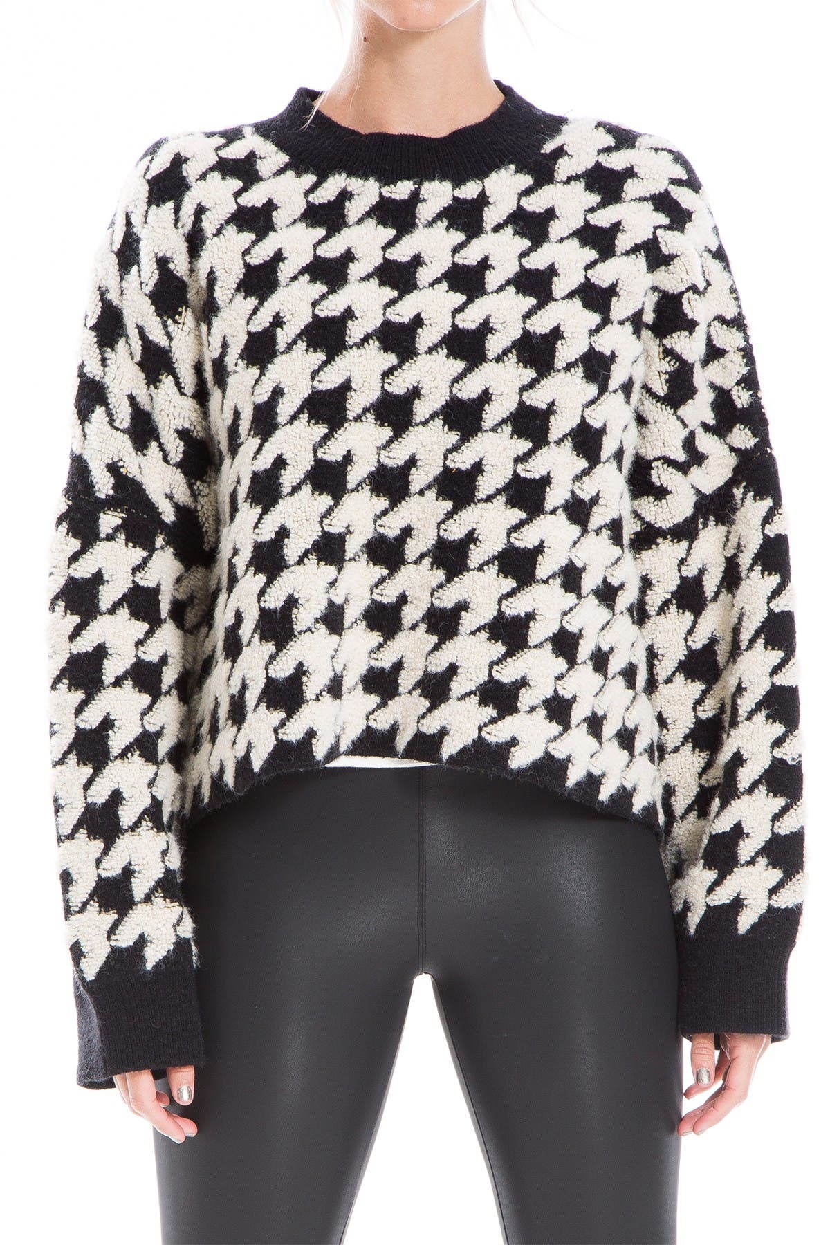 Max Studio | Houndstooth Dolman Sweater | Nordstrom Rack