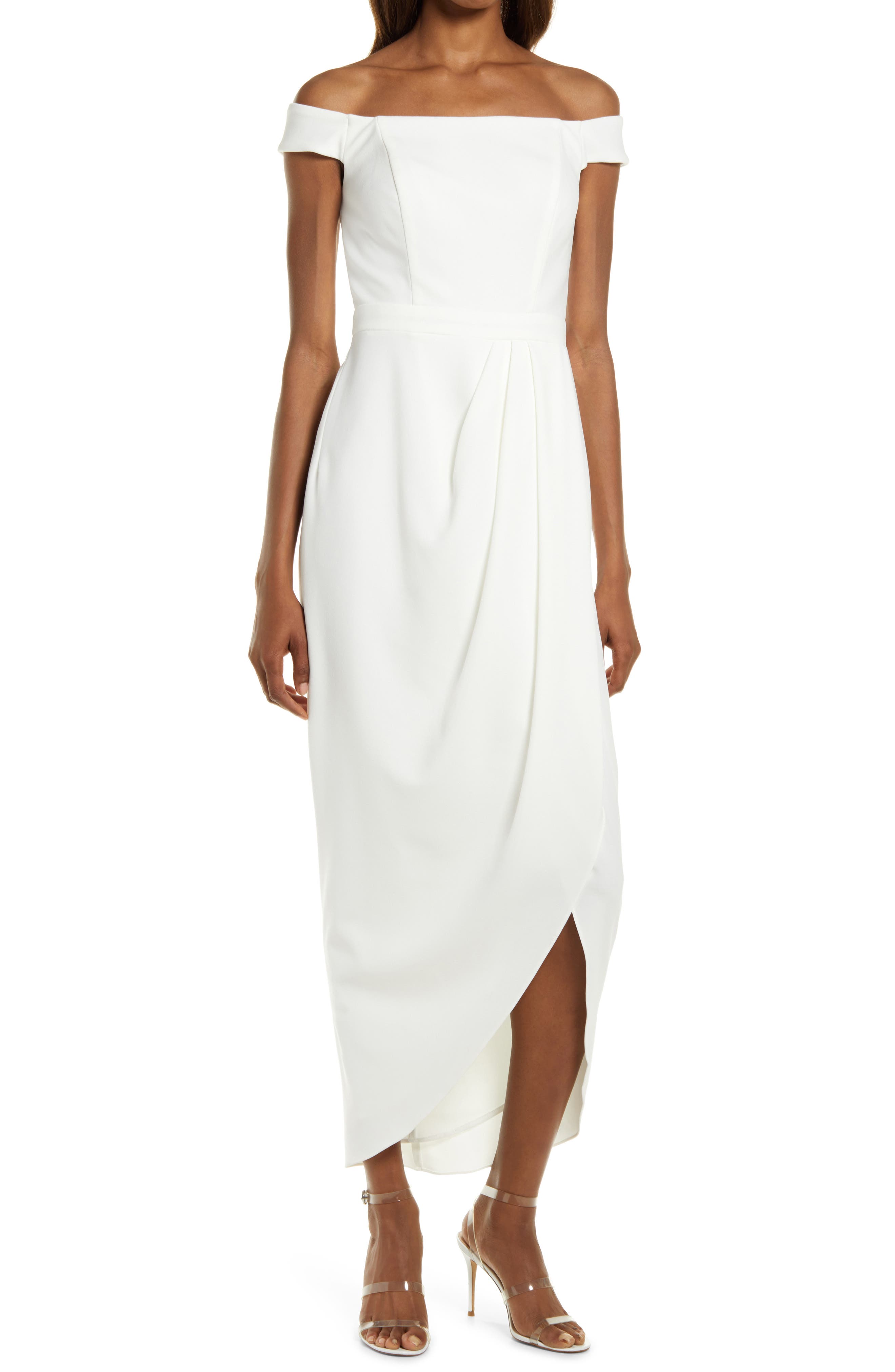 xscape dresses white