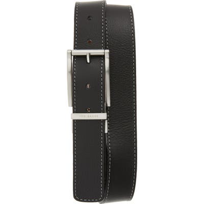 Ted Baker London Bream Reversible Belt, Black
