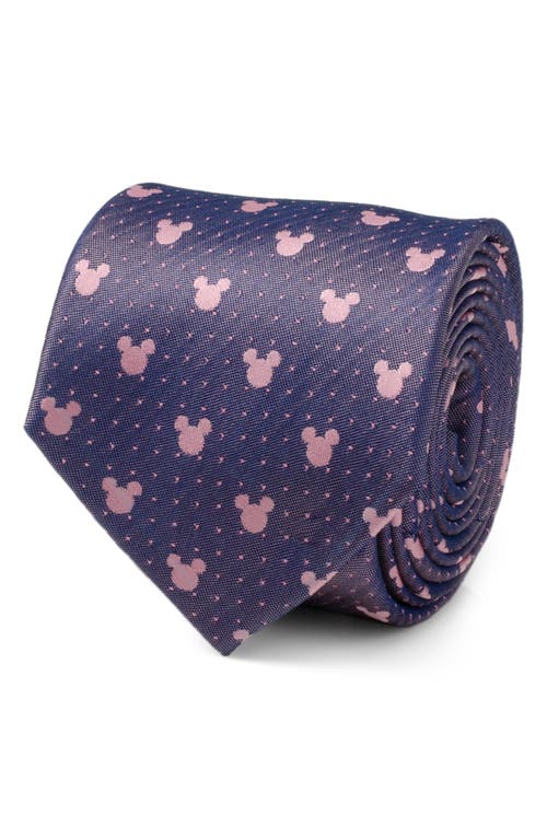 Cufflinks, Inc. x Disney Mickey Silhouette Silk Tie in Purple at Nordstrom