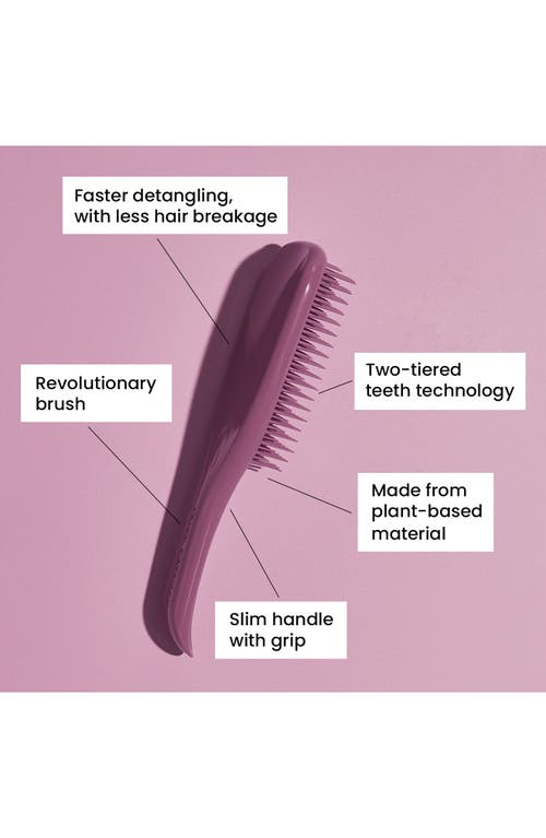 Shop Tangle Teezer The Ultimate Detangler Plant Brush In Earthy Purple