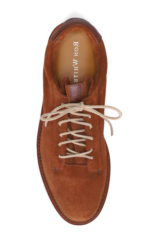 Ron White Vincent Water Resistant Sneaker In Cognac