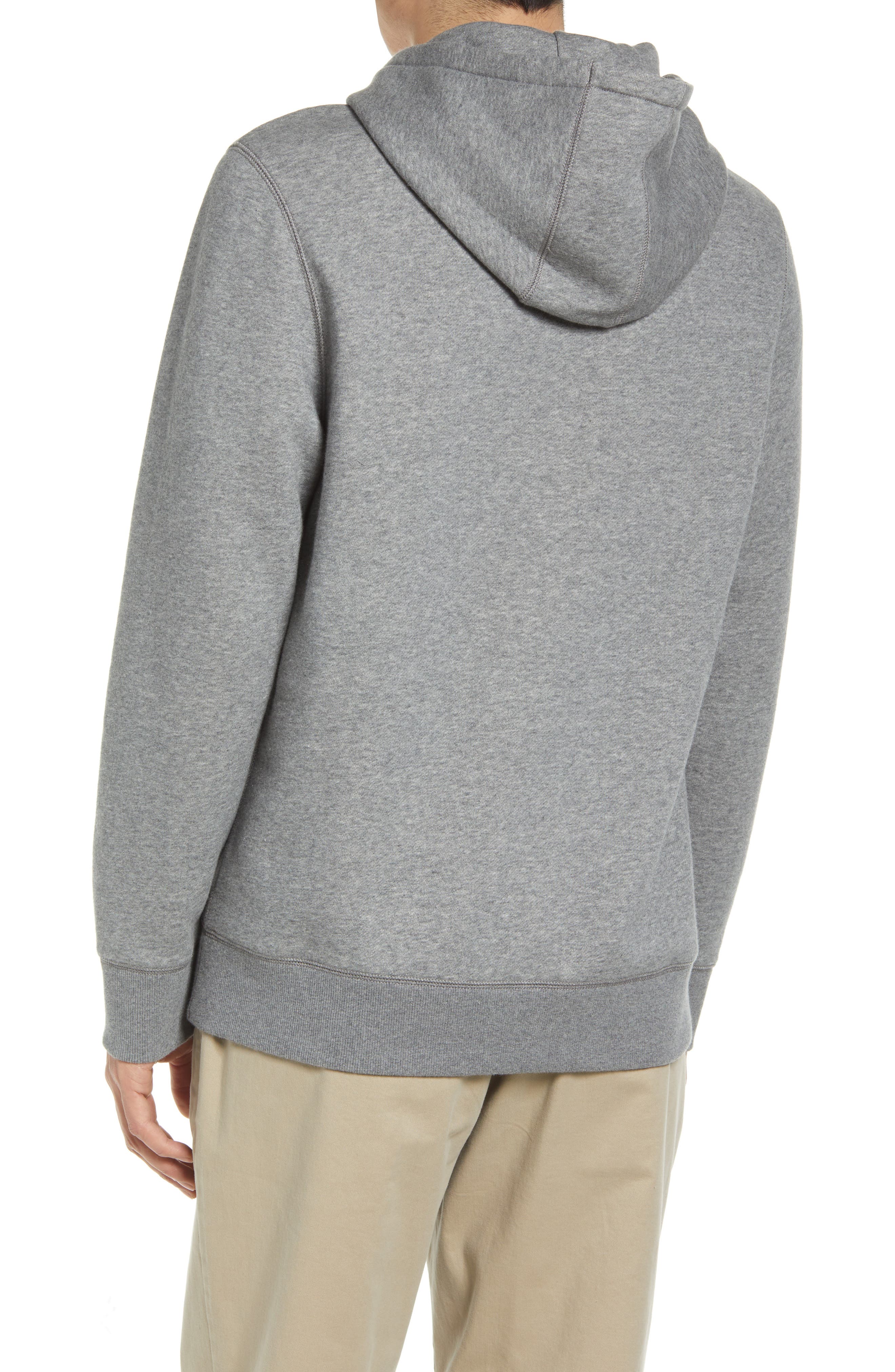 Treasure \u0026 Bond Men's Cotton Blend Hoodie in Grey Dark Heather at Nordstrom, Size XX-Large