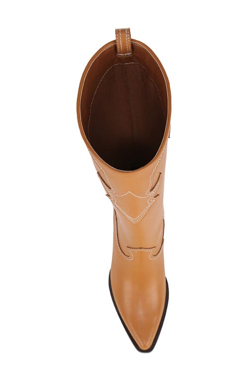 Zodiac Dawson Western Boot In Cuoio Brown
