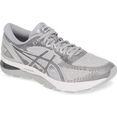 Asics Gel-Nimbus 21 Running Shoe - Grey