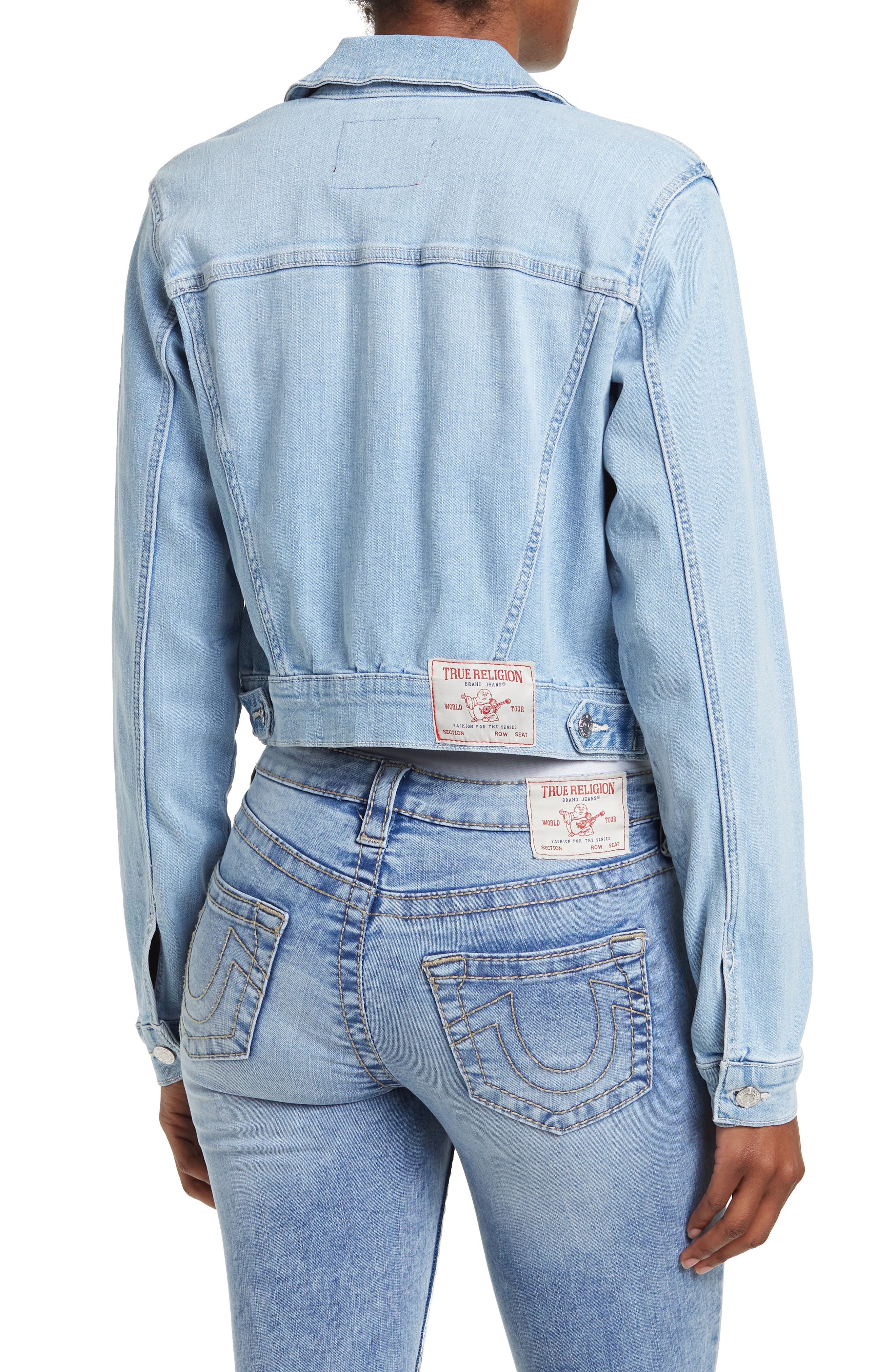 True Religion Brand Jeans Fitted Crop 