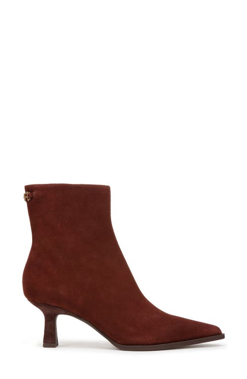 Shop Circus Ny By Sam Edelman Yuki Pointy Toe Bootie In Deep Pecan/chocolate