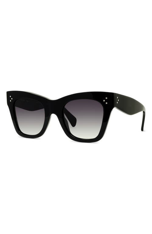 CELINE CELINE 50MM POLARIZED SQUARE SUNGLASSES 