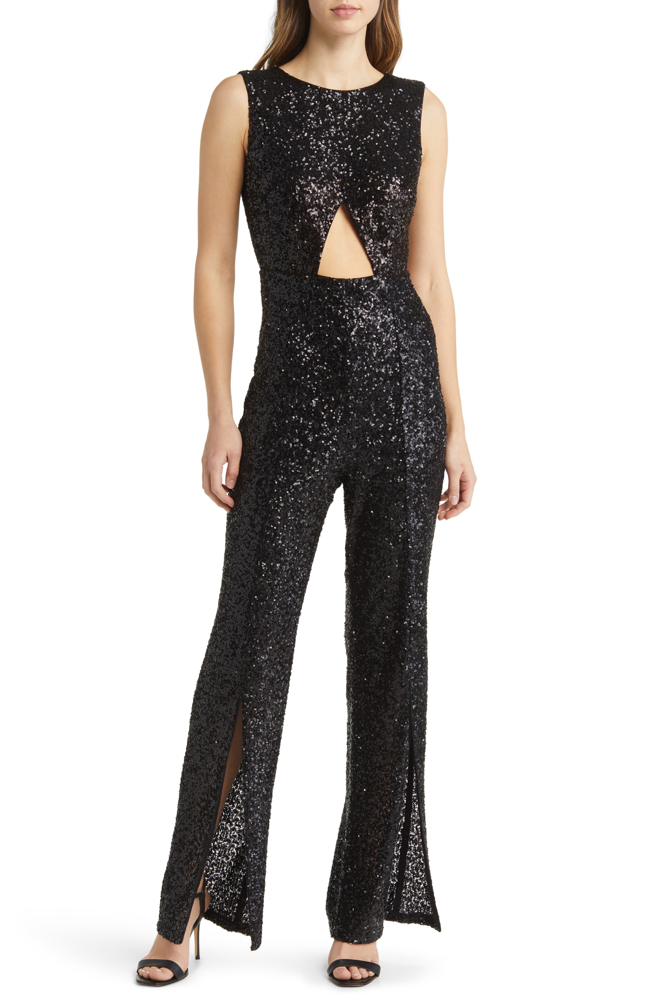 nordstrom rack sequin jumpsuit