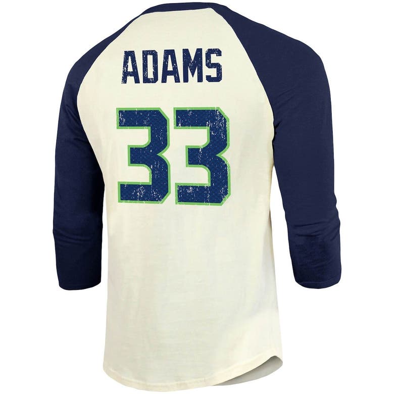 Jamal Adams Seattle Seahawks Fanatics Branded Women's Plus Size Player Name  & Number V-Neck T-Shirt - College Navy