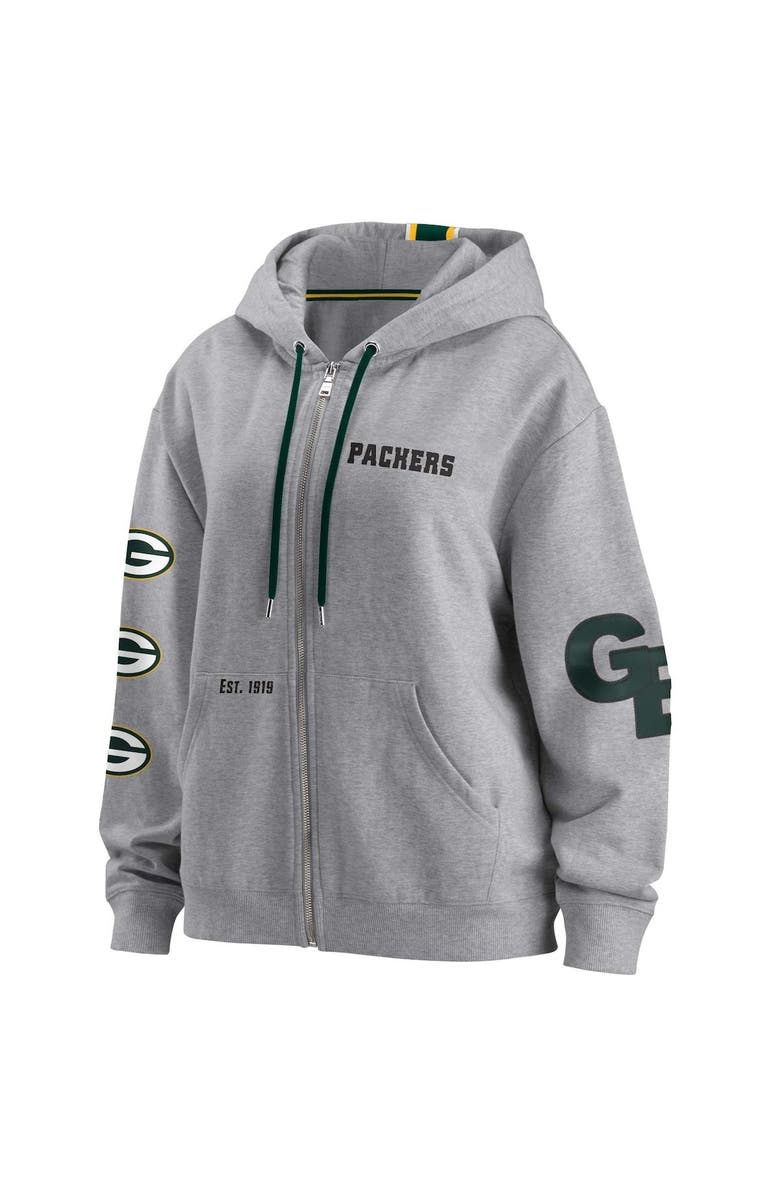 Wear By Erin Andrews Women S Wear By Erin Andrews Gray Green Bay Packers Full Zip Hoodie Nordstrom Wear By Erin Andrews Women S Wear By Erin Andrews Gray Green Bay Packers Full Zip Hoodie Nordstrom
