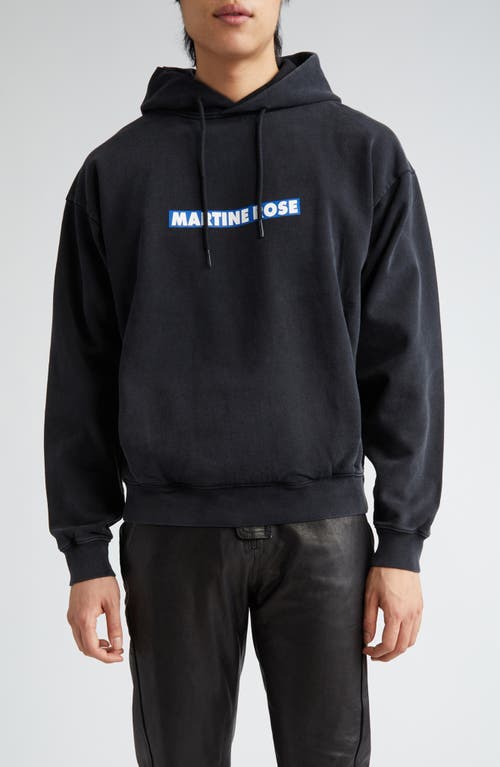 Gender Inclusive Blow Your Mind Cotton Graphic Hoodie in Black Pigment/Blow Your Mind