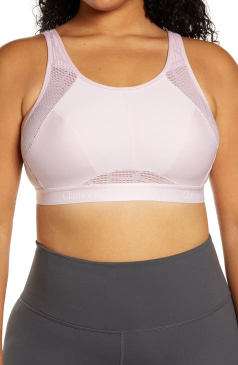 Curve Muse Women's Plus Size Nursing Wirefree Bra With Full Figure