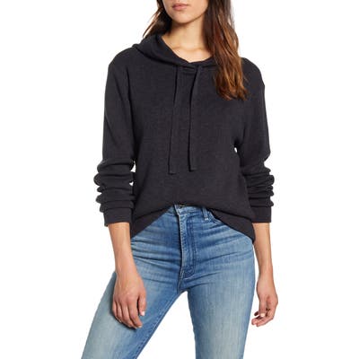 Lucky Brand Marled Hoodie, Black