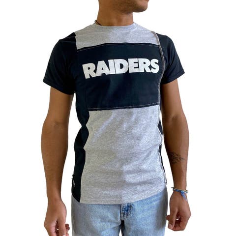 Men's Refried Apparel Gold/Royal Los Angeles Rams Sustainable Upcycled  Split T-Shirt