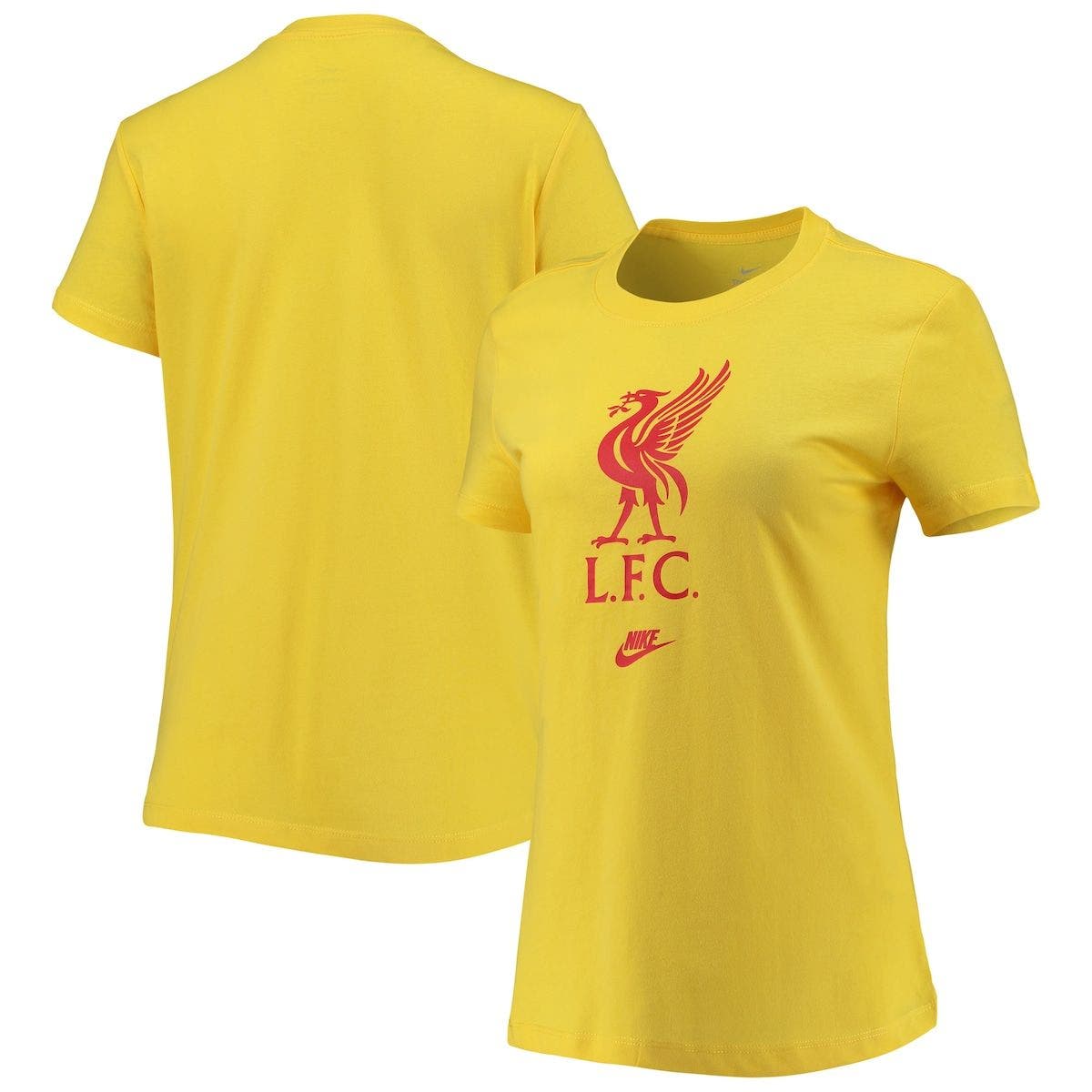 Nike Yellow Liverpool Crest 