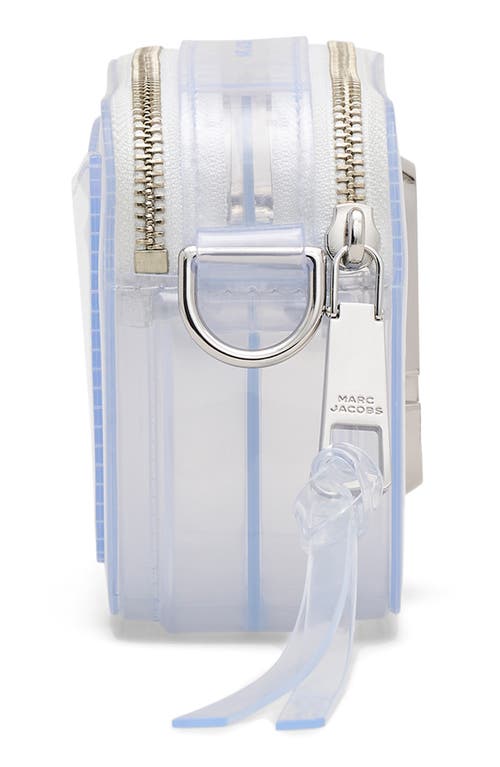 Shop Marc Jacobs The Snapshot Crossbody Bag In White/clear