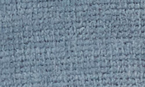 Elegant Baby Terry Velour Hooded Shark Towel In Slate Gray