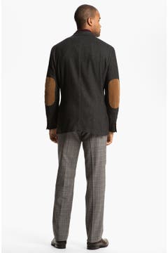 Peter Millar Flat Front Wool Trousers | Nordstrom