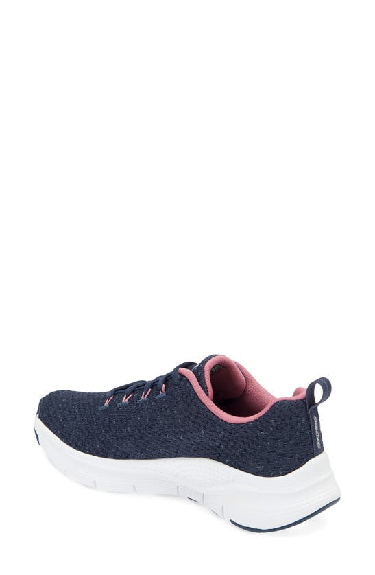 Skechers Arch Fit For All Shoe In Navy/ Pink ModeSens