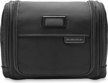 leather mens toiletry travel kit