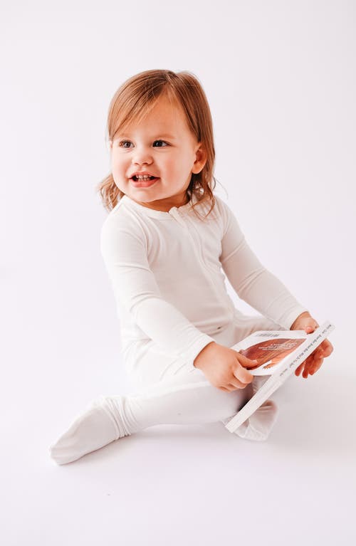 Kyte Baby Zip-up Footie In Cloud