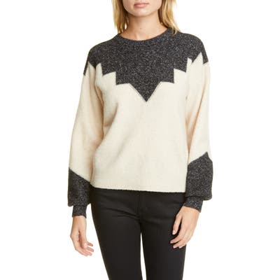 Joie Zinca Wool Blend Sweater, White