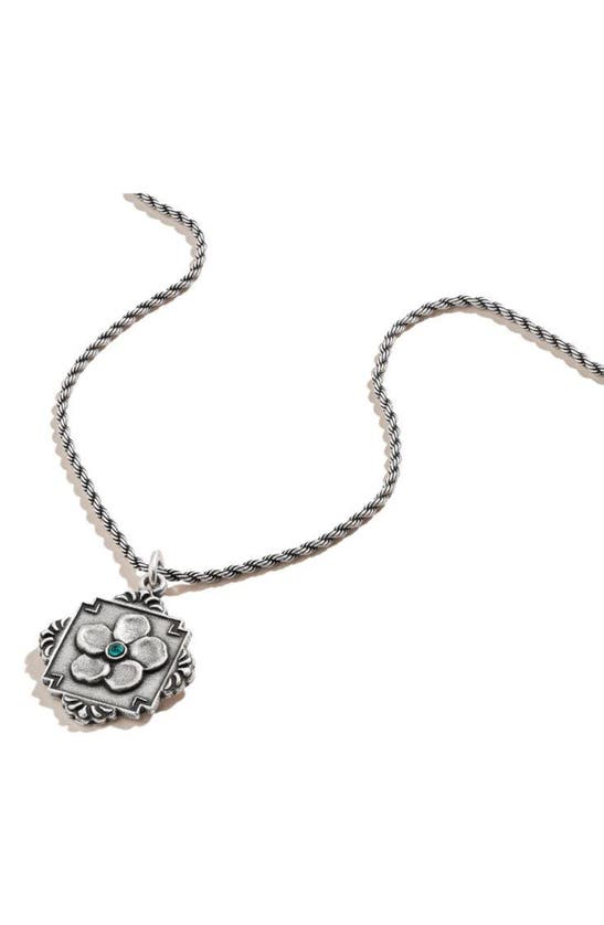 Alex And Ani Buttercup Pendant Necklace In Silver