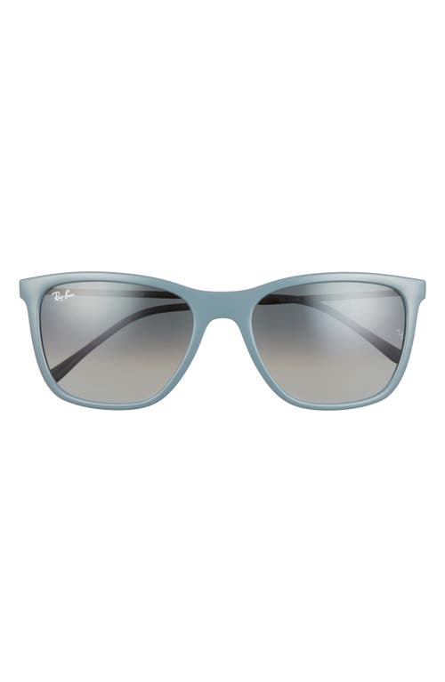 Shop Ray Ban Ray-ban 56mm Pillow Sunglasses In Grey/blue Gradient Grey