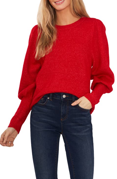 Women's Puff Sleeve Sweaters