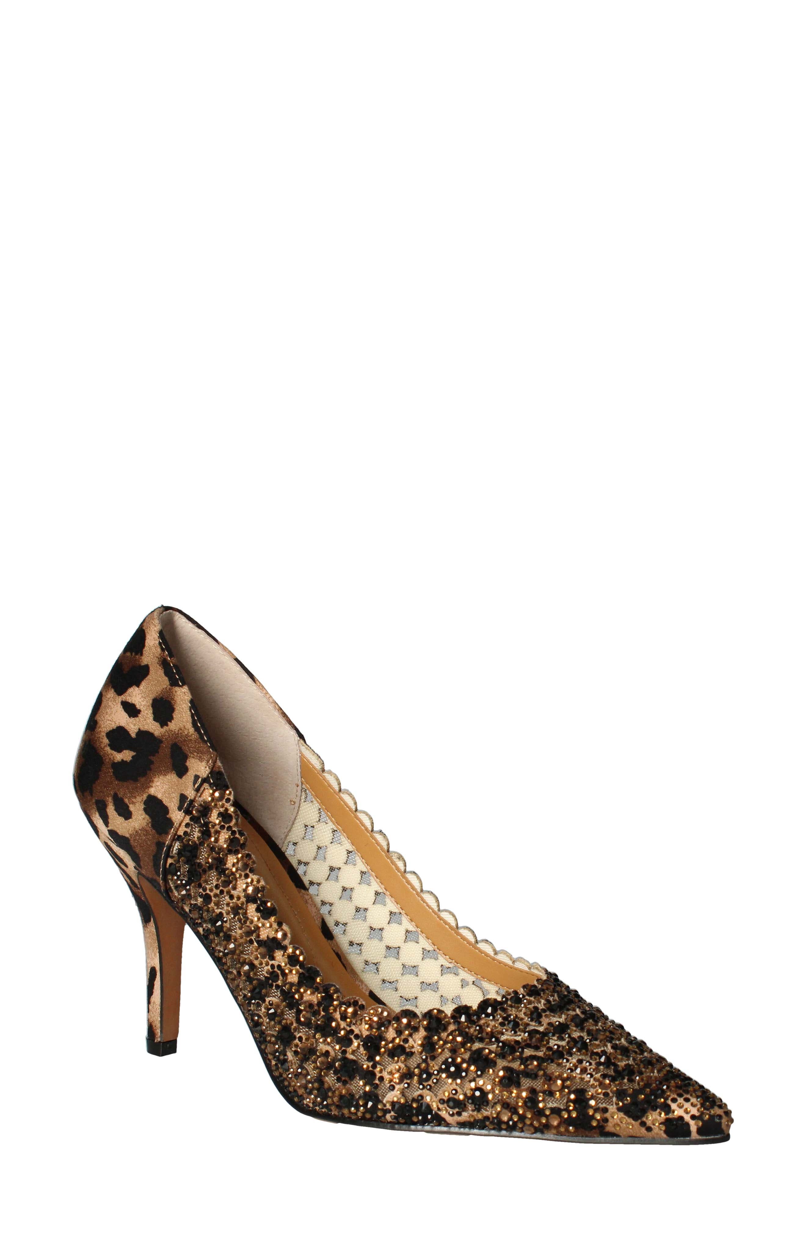 leopard print pumps womens