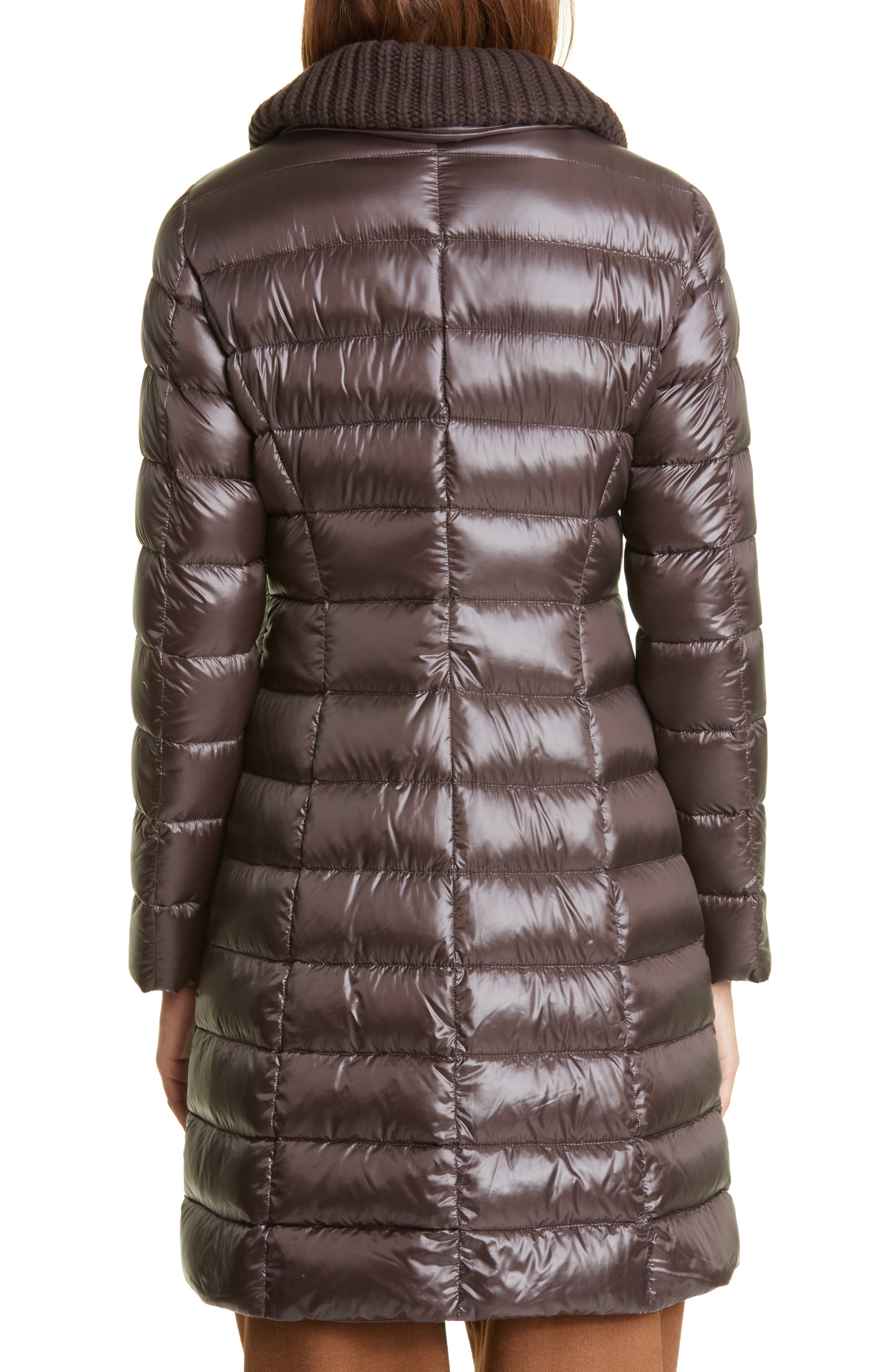 Herno ELISA Down Puffer Coat in 8800/Marrone Scuro
