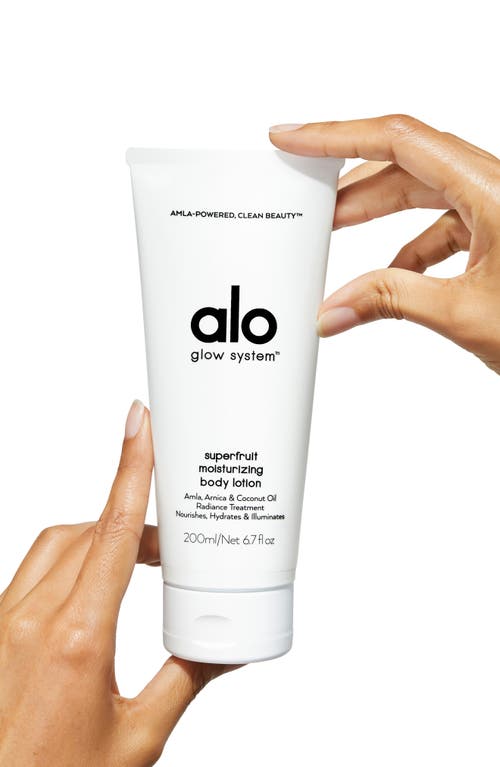 Shop Alo Yoga Alo Superfruit Moisturizing Body Lotion In No Color