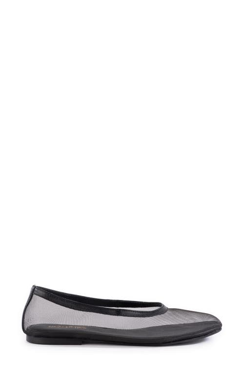 Shop Seychelles Neon Moon Mesh Flat In Black